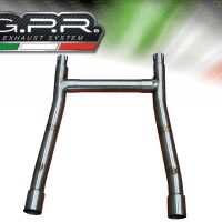Escape compatible con Moto Guzzi California 1100 Special-Stone-Sport-Ev-Alu 1997-2005, Decatalizzatore, Tubo supresor de catalizador 