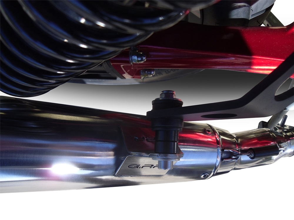 Escape compatible con Moto Guzzi V7 (I - II) Racer 2010-2016, Vintacone , Par de terminales de escape homologados, con db killer extraíble, catalizadores y tubo de conexión específico 