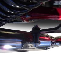 Escape compatible con Moto Guzzi V7 (I - II) Racer 2010-2016, Vintacone , Par de terminales de escape homologados, con db killer extraíble, catalizadores y tubo de conexión específico 