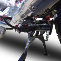 Escape compatible con Moto Guzzi V7 (I - II) Racer 2010-2016, Vintacone , Par de terminales de escape homologados, con db killer extraíble, catalizadores y tubo de conexión específico 