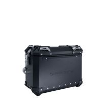 GPR TECH Par de maletas laterales en aluminio sin rack específico, color negro  Capacidad 38 LT. + 38 LT. Par de maletas laterales en aluminio sin rack específico, color negro  Capacidad 38 LT. + 38 LT.
