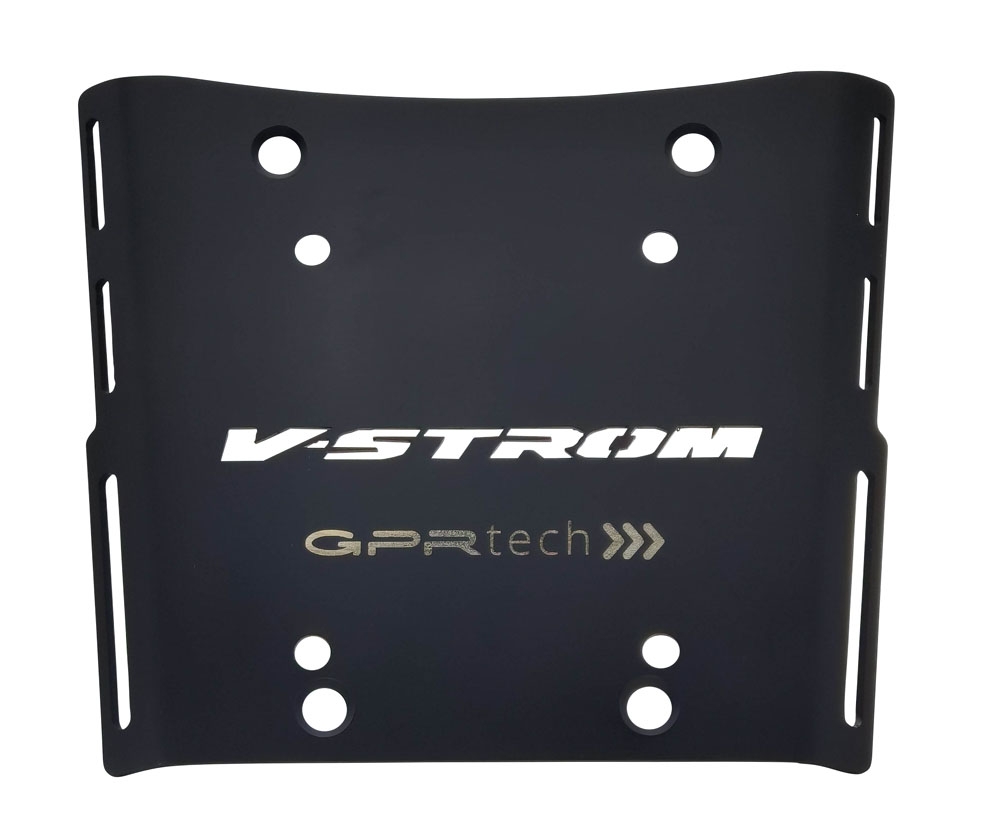 Placa de fijación específica Top Case ALPITECH 35 LT GPR TECH compatible con  Suzuki V-Strom Dl 650 2012/2016 e3