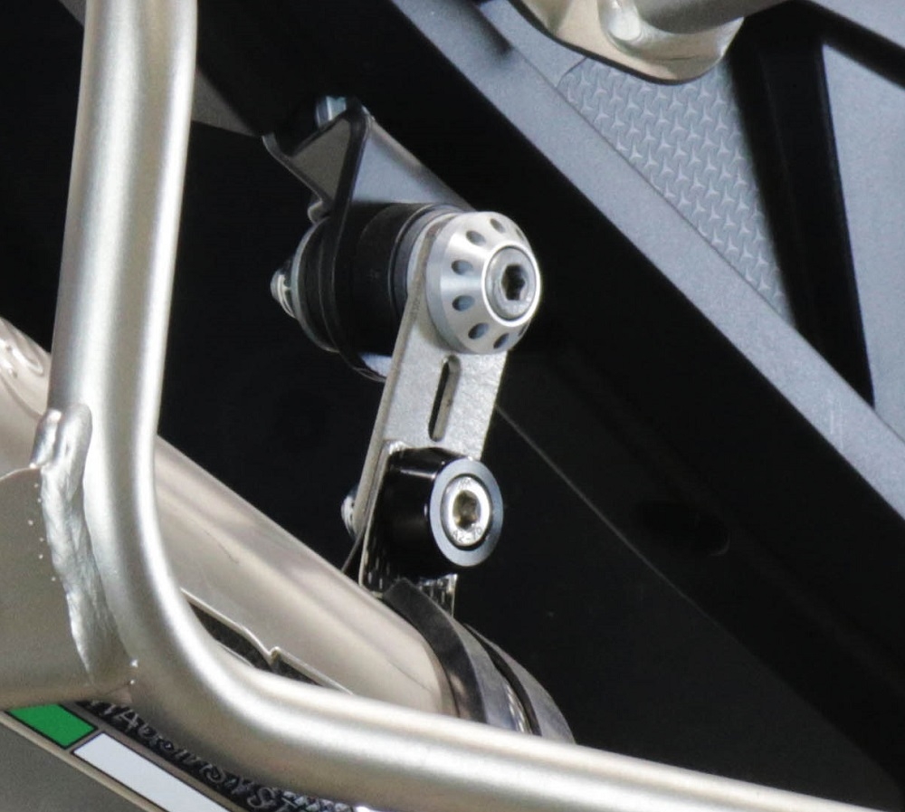 Escape compatible con Bmw R 1200 Gs -Adventure 2013-2016, Hyper Sonic Inox, Escape legal, homologado, silenciador con db killer desmontable y tubo de conexión específico 