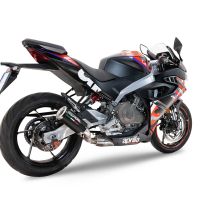 GPR escape compatible con  Aprilia RS 457 2024-2025, M3 Black Titanium, Escape completo racing, incluyendo colector y db killer desmontable, sin homologación 