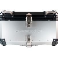 Baúl en aluminio color plata con placa específica incluida GPR TECH compatible con  Moto Morini X-CAPE 650 2021/2024 e5