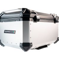 Baúl en aluminio color plata con placa específica incluida GPR TECH compatible con  Moto Morini X-CAPE 650 2021/2024 e5