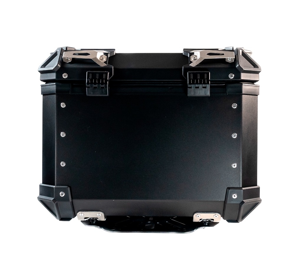 Baúl en aluminio, color negro con placa específica incluida GPR TECH compatible con  Bmw F 650 Gs 2004/2013