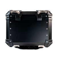 Baúl en aluminio, color negro con placa específica incluida GPR TECH compatible con  Bmw F 650 Gs 2004/2013