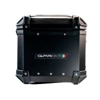 Baúl en aluminio, color negro con placa específica incluida GPR TECH compatible con  Kawasaki Versys 650 2023/2024 e5 plus