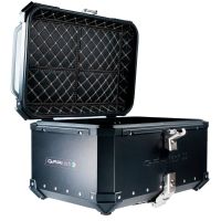 GPR TECH BAUL ALPI-TECH 55 LT NEGRO Baúl superior en aluminio, color negro con placa universal incluida Capacidad Litros 55