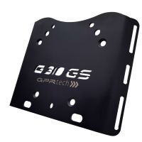 Baúl en aluminio, color negro con placa específica incluida Baúl GPR TECH compatible con  Bmw G 310 Gs 2022/2024 e5