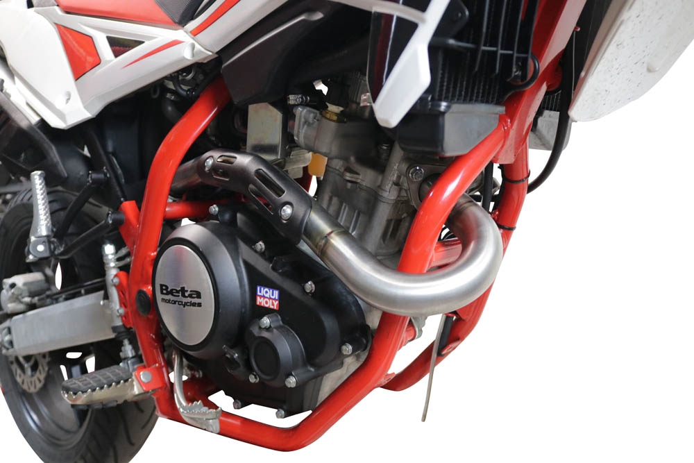Escape compatible con Beta RR 125 4T Enduro 2019-2020, Decatalizzatore, Tubo supresor de catalizador 