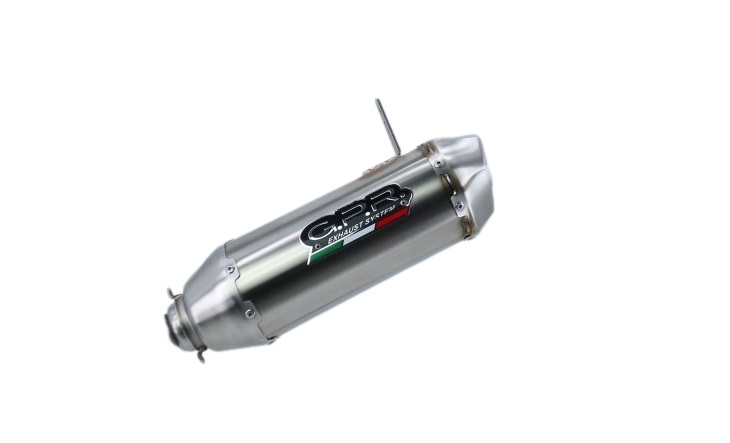 Escape compatible con Can Am Outlander 1000 V-Twin passo corto short chassis 2010-2023, PENTACROSS INOX, Escape legal, homologado, silenciador con db killer desmontable y tubo de conexión específico 