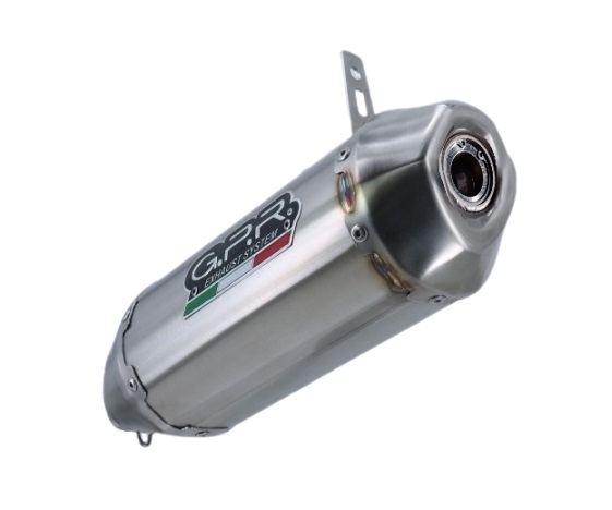 Escape compatible con Can Am Outlander 1000 V-Twin passo corto short chassis 2010-2023, PENTACROSS INOX, Escape legal, homologado, silenciador con db killer desmontable y tubo de conexión específico 