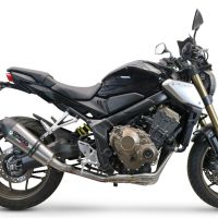 Escape compatible con Honda Cbr 650 R 2021-2023, GP Evo4 Titanium, Escape completo homologado y legal,con catalizador incluido db killer extraíble 