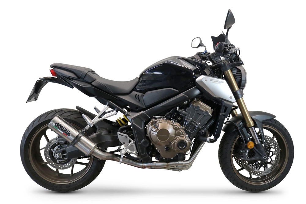 Escape compatible con Honda Cbr 650 R 2021-2023, M3 Inox , Escape completo homologado y legal,con catalizador incluido db killer extraíble 