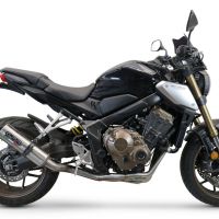 Escape compatible con Honda Cbr 650 R 2021-2023, M3 Inox , Escape completo homologado y legal,con catalizador incluido db killer extraíble 