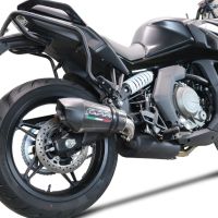 GPR escape compatible con  Cf Moto 650 Gt 2022-2024, New Grand Prix Evo Poppy, Escape legal, homologado, silenciador con db killer desmontable y tubo de conexión específico 