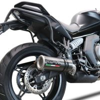 Escape compatible con Cf Moto 650 Gt 2025-2026, M3 Poppy , Escape legal, homologado, silenciador con db killer desmontable y tubo de conexión específico 