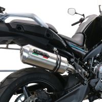 Escape compatible con Cf Moto 800 Mt Sport 2022-2024, Satinox , Escape legal, homologado, silenciador con db killer desmontable y tubo de conexión específico 