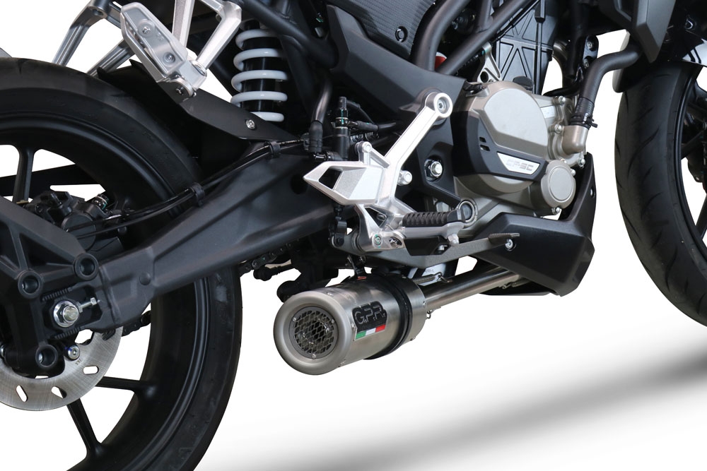 Escape compatible con Cf Moto 300 NK 2022-2024, M3 Inox , Escape completo homologado y legal,con catalizador incluido db killer extraíble 