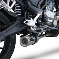 Escape compatible con Cf Moto 300 NK 2022-2024, M3 Inox , Escape completo homologado y legal,con catalizador incluido db killer extraíble 