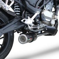 Escape compatible con Cf Moto 300 NK 2022-2024, M3 Poppy , Escape completo racing, incluyendo colector y db killer desmontable, sin homologación 