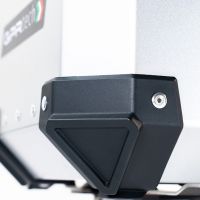 GPR TECH BAUL ALPI-TECH 26 LT. PLATA Baúl superior Top Case de aluminio color plata con placa universal incluida Capacidad Litros 26