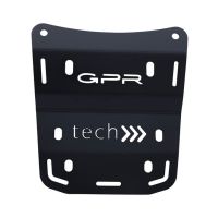 Placa de fijación específica en Titanio ALPITECH 35/55 LT GPR TECH compatible con  Ducati Multistrada V4 / V4S / V4S Sport 1100 2021/2024