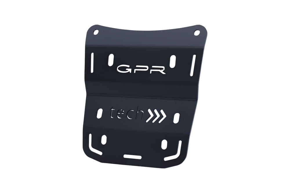 Placa de fijación específica Top Case ALPITECH 35>55 LT GPR TECH compatible con  Ducati Multistrada V4 / V4S / V4S Sport 1100 2021/2024