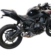 Escape compatible con Kawasaki Z 650 2017-2020, M3 Inox , Escape completo homologado y legal,con catalizador incluido db killer extraíble 