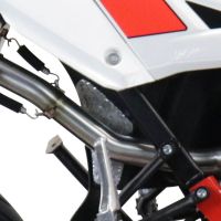 Escape compatible con Beta RR 125 4T Motard 2019-2020, Furore Evo4 Nero, Escape homologado, legal, con db killer extraíble, tubo de conexión y catalizador 