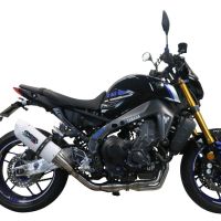Escape compatible con Yamaha Mt-09 2021-2023, Albus Evo4, Escape completo homologado y legal,con catalizador incluido db killer extraíble 
