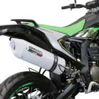 Escape compatible con KL MOTOR KXE 125 2022-2023, Albus Evo4, Escape homologado, legal, con db killer extraíble, tubo de conexión y catalizador 