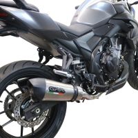 Escape compatible con Voge 500DS 2021-2024, GP Evo4 Titanium, Escape legal, homologado, silenciador con db killer desmontable y tubo de conexión específico 