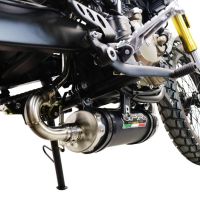 Escape compatible con F.B. Mondial Sport Classic 125 -Pagani 1948 2021-2023, Decatalizzatore, Tubo supresor de catalizador 