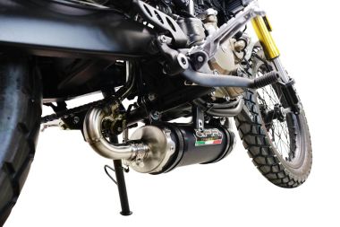 Escape compatible con F.B. Mondial Hps 125 2018-2020, Decatalizzatore, Tubo supresor de catalizador 