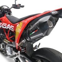 GPR escape compatible con  Gas Gas ES 700 2023-2024, New Grand Prix Evo Poppy, Escape homologado, legal, con db killer extraíble, tubo de conexión y catalizador 