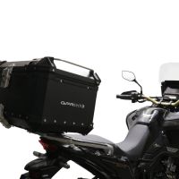 Baúl en aluminio, color negro con placa específica incluida Baúl GPR TECH compatible con  Honda Crf 1100 L Africa Twin 2020/2024 e5