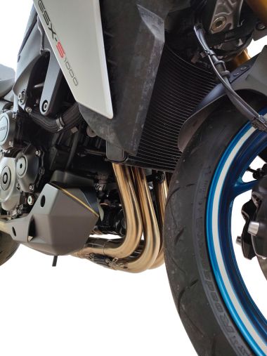 Escape compatible con Suzuki Gsx-S 1000 GX 2024-2025, Decatalizzatore, Tubo supresor de catalizador 