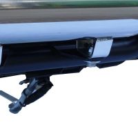 Escape compatible con Harley Davidson Sportster 1200 2004-2009, Slash Inox, Par de terminales de escape homologados, con db killer extraíbles y tubos de conexión específicos 