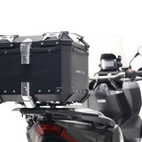 Baúl en aluminio, color negro con placa específica incluida Baúl GPR TECH compatible con  Honda Forza 125 2015/2023