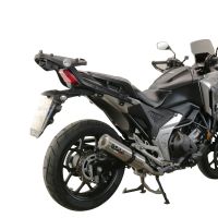 Escape compatible con Honda Nc 750 X - S Dct 2017-2020, M3 Inox , Escape legal, homologado, silenciador con db killer desmontable y tubo de conexión específico 