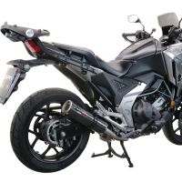 Escape compatible con Honda Nc 750 X - S Dct 2014-2015, M3 Inox , Escape legal, homologado, silenciador con db killer desmontable y tubo de conexión específico 