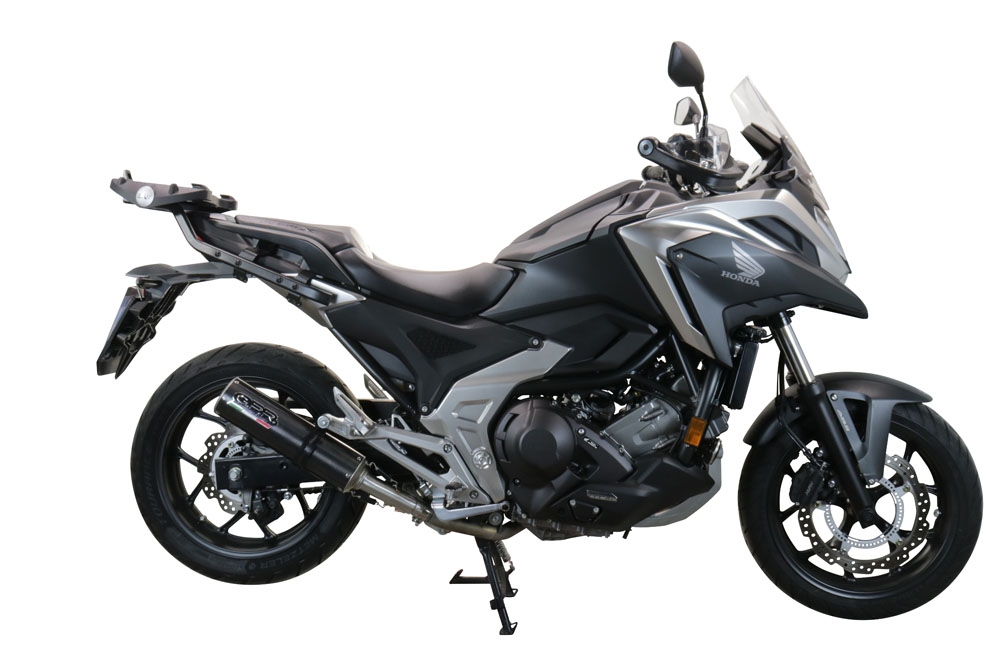 Escape compatible con Honda Nc 750 X - S Dct 2014-2015, M3 Inox , Escape legal, homologado, silenciador con db killer desmontable y tubo de conexión específico 