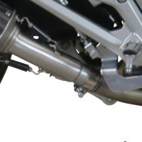 Escape compatible con Honda Nc 750 X - S Dct 2017-2020, Powercone Evo, Escape legal, homologado, silenciador con db killer desmontable y tubo de conexión específico 