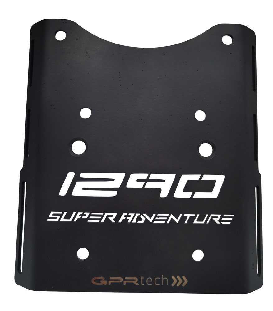 Placa de fijación específica Top Case ALPITECH 55 LT GPR TECH compatible con  Ktm Lc 8 1290 Super Adventure R/S 2021/2024 e5