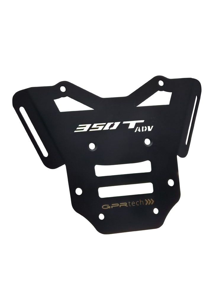 Placa de fijación específica Top Case ALPITECH 55 LT GPR TECH compatible con  Zontes 350 T2 ADV 2022/2024 e5