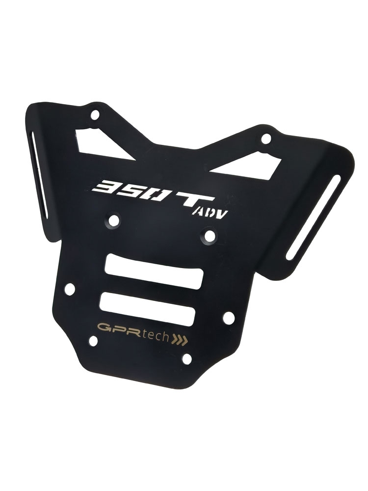 Placa de fijación específica Top Case ALPITECH 55 LT GPR TECH compatible con  Zontes 350 T2 ADV 2022/2024 e5