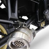 Escape compatible con Honda Cmx 1100 Rebel 2021-2024, Powercone Evo, Escape legal, homologado, silenciador con db killer desmontable y tubo de conexión específico 
